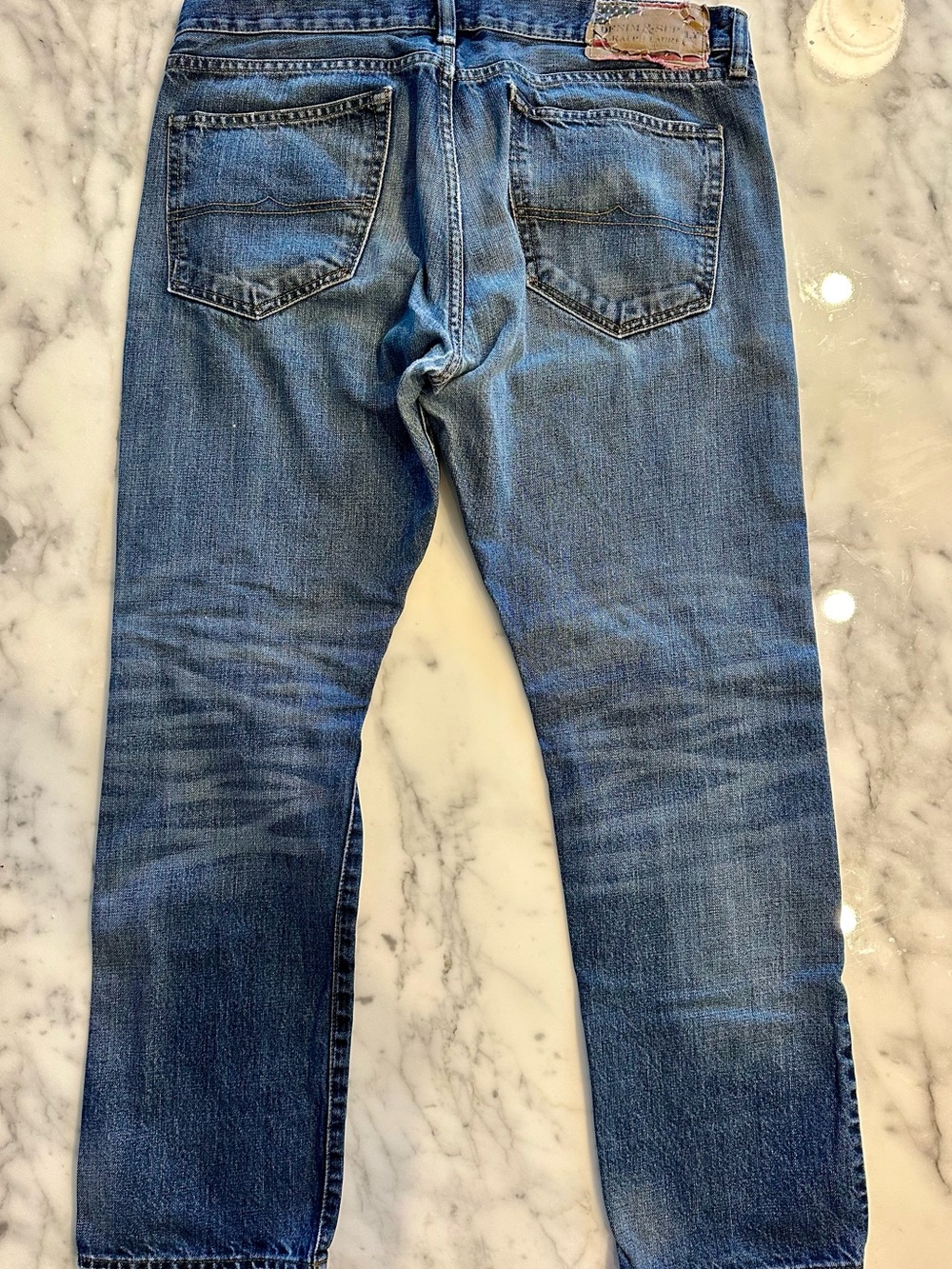 Ralph Lauren Denim & Supply - Men's Blue Slim Jeans - 34x30 - Picture 3 of 5